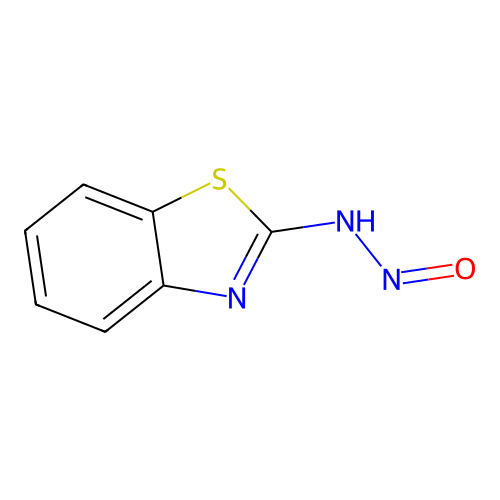 2-Benzothiazolylnitrosoamine structure