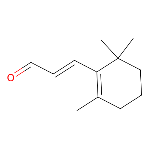 3-(2,6,6-Trimethyl-1-cyclohexen-1-yl)acrylaldehyde structure