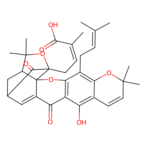 Isomorellic acid structure