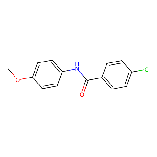 4-Chloro-N-(4-methoxyphenyl)benzamide structure