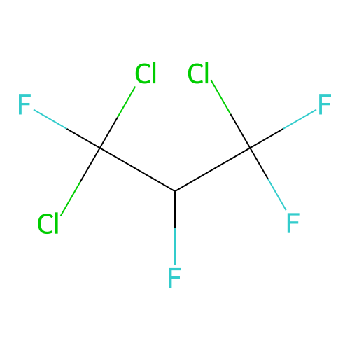1,1,3-Trichloro-1,2,3,3-tetrafluoropropane structure