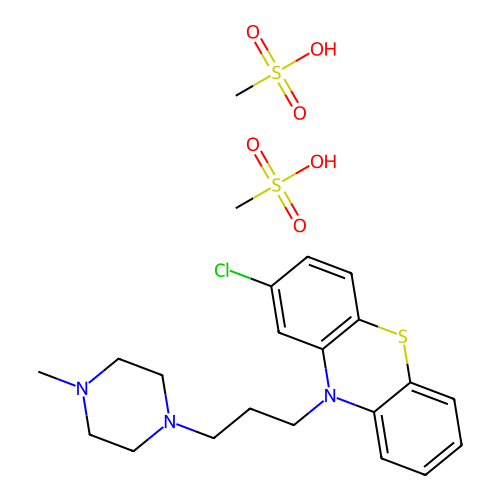 Prochlorperazine Mesilate structure