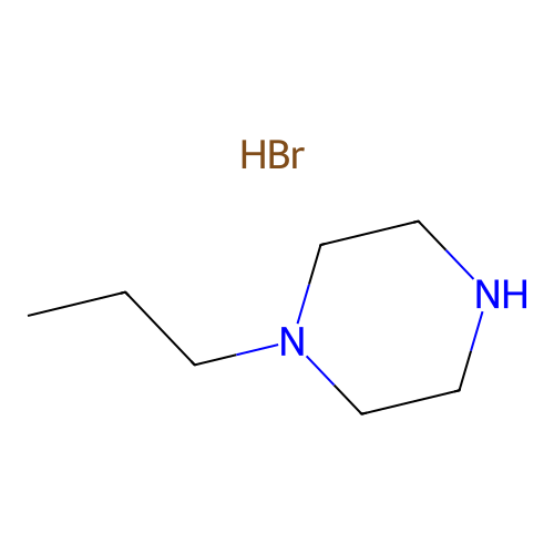 1-Propylpiperazine hydrobromide structure