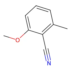 2-Methoxy-6-methylbenzonitrile structure