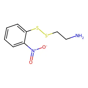 (2-((2-Aminoethyl)dithio)phenyl)(hydroxy)azane oxide structure
