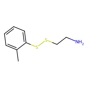 2-((2-Methylphenyl)dithio)ethanamine structure