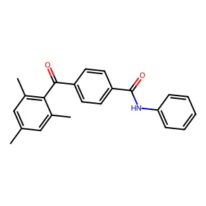 n-Phenyl-4-(2,4,6-trimethylbenzoyl)benzamide structure