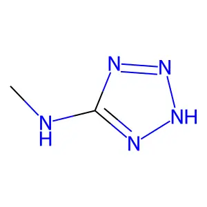 N-methyl-1H-1,2,3,4-tetrazol-5-amine structure