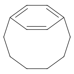 Bicyclo(6.2.2)dodeca-8,10,11-triene structure