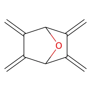 2,3,5,6-Tetramethylidene-7-oxabicyclo[2.2.1]heptane structure