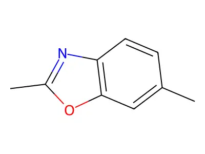 2,6-Dimethyl-1,3-benzoxazole structure