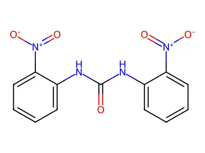 1,3-Bis(2-nitrophenyl)urea structure