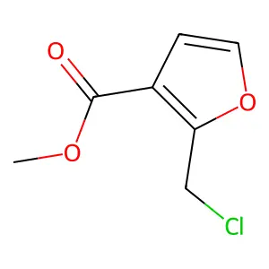 Methyl 2-(chloromethyl)-3-furoate structure