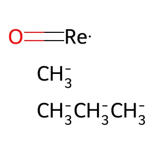 Rhenium, tetramethyloxo- structure