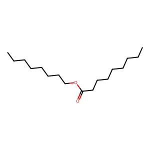 Octyl pelargonate structure