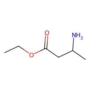 Ethyl 3-aminobutyrate structure