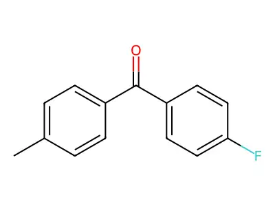 4-Fluoro-4'-methylbenzophenone structure