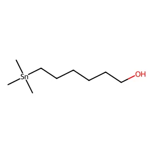 6-(Trimethylstannyl)-1-hexanol structure
