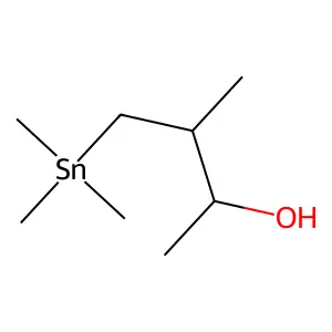 3-Methyl-4-(trimethylstannyl)-2-butanol structure
