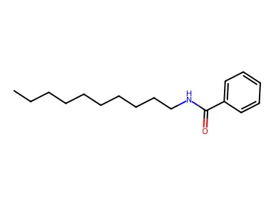 N-decylbenzamide structure