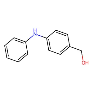 (4-Anilinophenyl)methanol structure