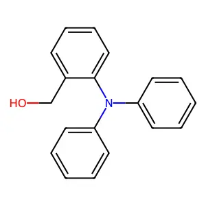 邻(二苯氨基)苄醇 structure