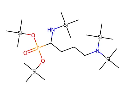 [4-[Bis amino]-1-[ amino]butyl]phosphonicacidbis ester structure