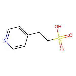 4-吡啶乙磺酸 structure