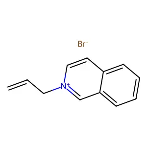 2-(2-丙烯-1-基)异喹啉溴化物(1:1) structure