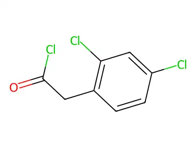 (2,4-Dichlorophenyl)acetyl chloride structure