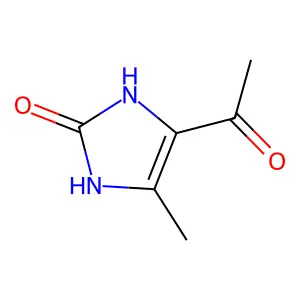 4-Acetyl-5-methyl-1,3-dihydro-2H-imidazol-2-one structure