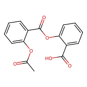 Acetylsalicylsalicylic acid structure