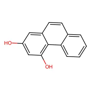 2,4-Phenanthrenediol structure