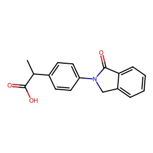 (S)-Indoprofen structure