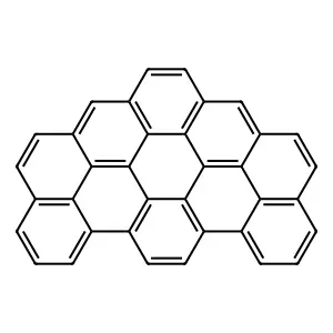 Dinaphtho(8,1,2-abc:2',1',8'-klm)coronene structure