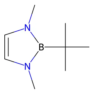 1H-1,3,2-Diazaborole, 2-(1,1-dimethylethyl)-2,3-dihydro-1,3-dimethyl- structure