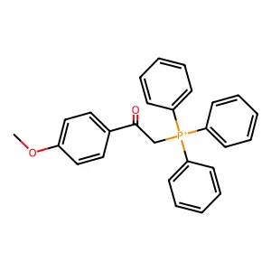 1-(4-Methoxyphenyl)-2-(triphenylphosphoranyl)ethanone structure