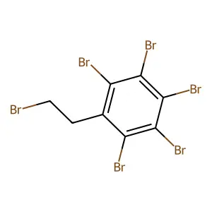 Pentabromo(2-bromoethyl)benzene structure