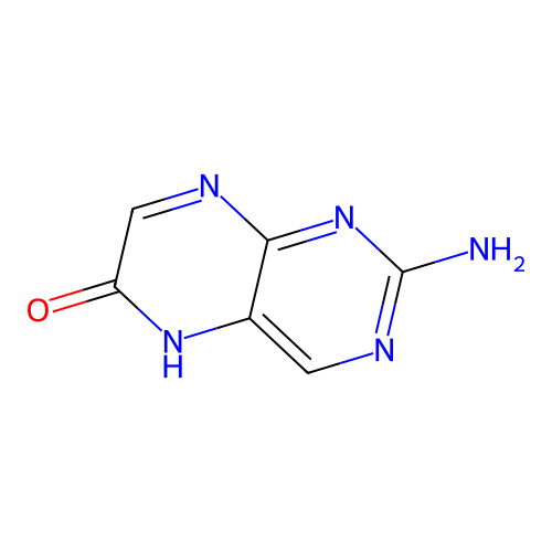 2-Aminopteridin-6(5H)-one structure
