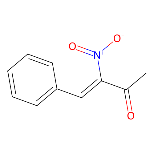 3-Buten-2-one, 3-nitro-4-phenyl-, (E)- structure