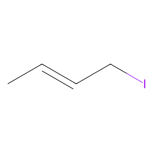 1-Iodo-2-butene structure
