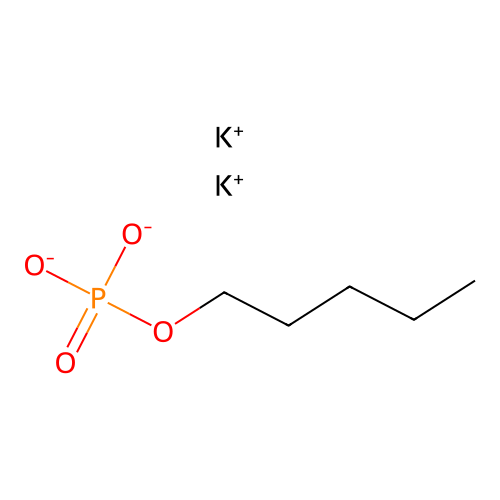 phosphoric acid, pentyl ester, potassium salt structure