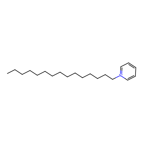 Pyridinium, 1-pentadecyl- structure