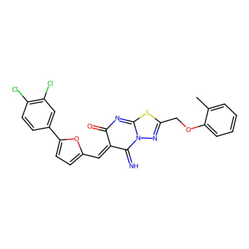 C24H16Cl2N4O3S structure