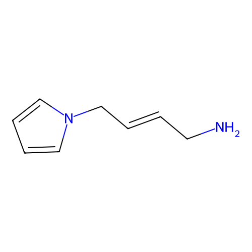 N-(4-Aminobut-2-enyl)pyrolle structure