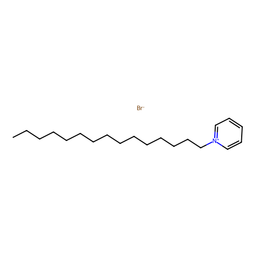 1-Pentadecylpyridin-1-ium bromide structure