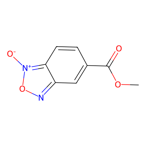 Methyl 1-oxo-2,1lambda~5~,3-benzoxadiazole-5-carboxylate structure