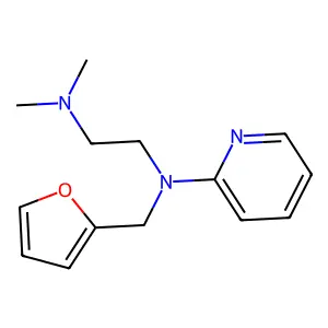 N1-(2-Furanylmethyl)-N2,N2-dimethyl-N1-2-pyridinyl-1,2-ethanediamine structure