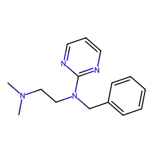 N1,N1-Dimethyl-N2-(phenylmethyl)-N2-2-pyrimidinyl-1,2-ethanediamine structure