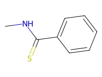 N-Methylbenzenecarbothioamide structure